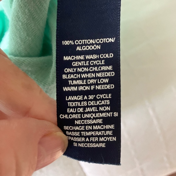 Chaps Women’s Tshirt size 3X. 100% Cotton, Mint Green Color 3/4 Sleeves. - Picture 10 of 16